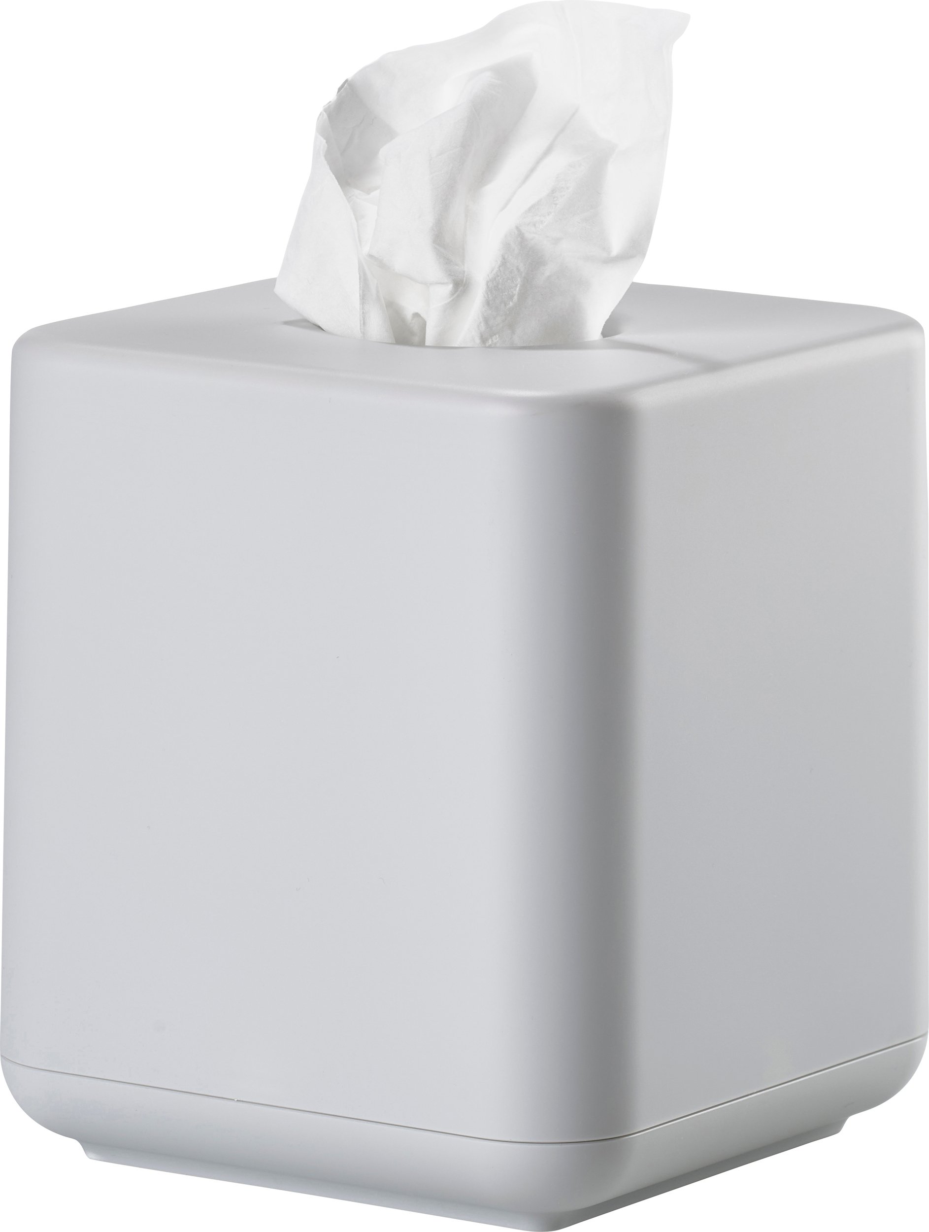 Pojemnik na chusteczki Ume 13 x 13 cm jasnoszary