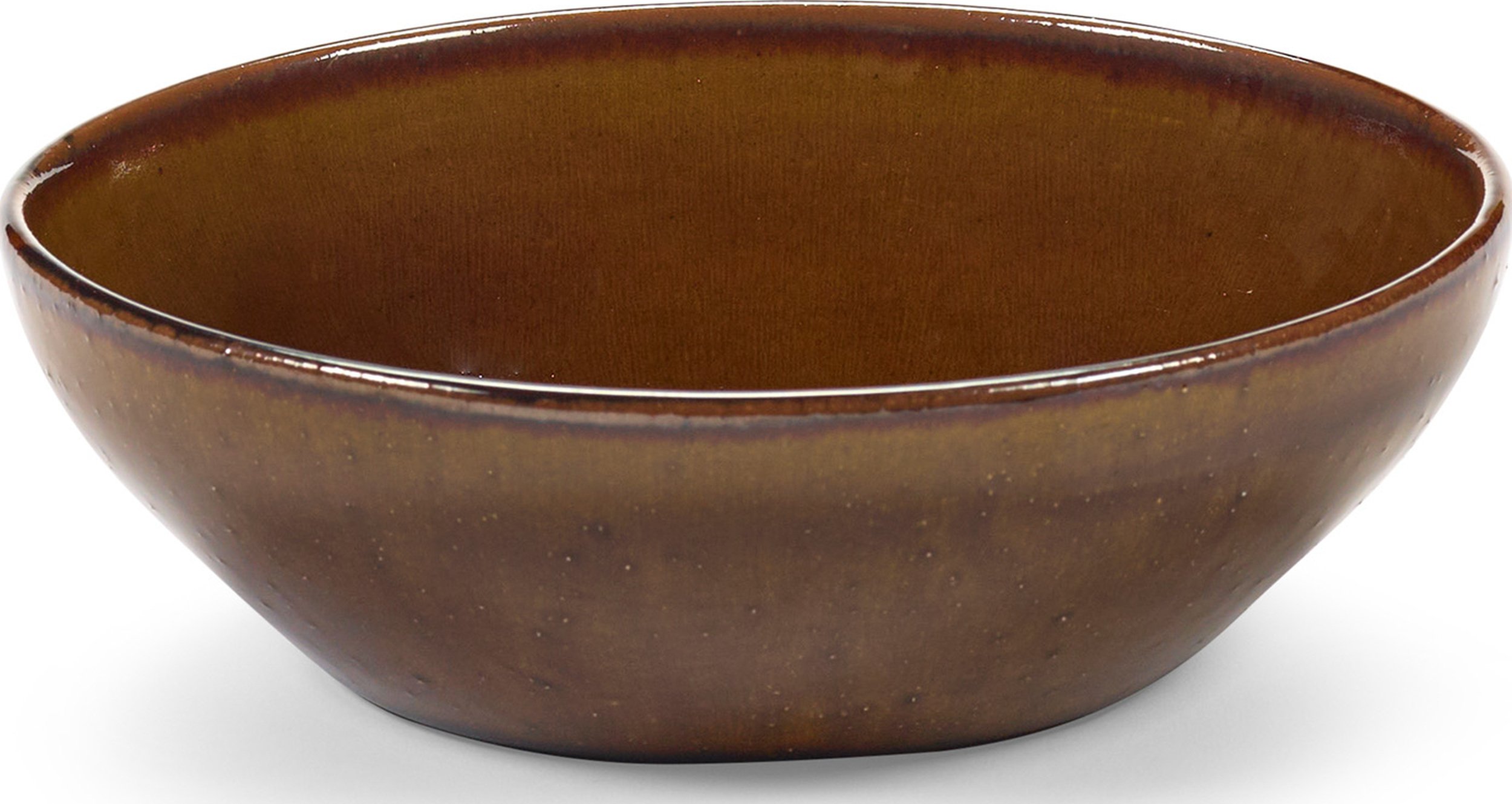 Miska Out of Lines 500 ml brązowa