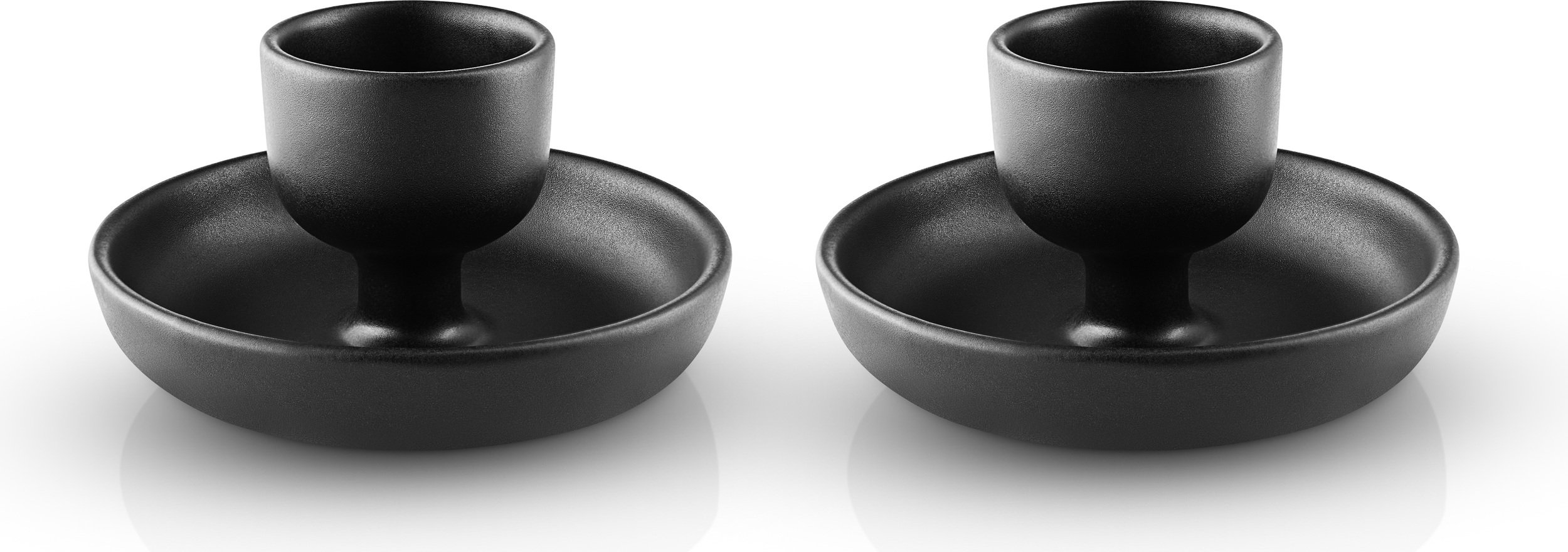 Kieliszki do jajek Nordic Kitchen czarne 2 szt.