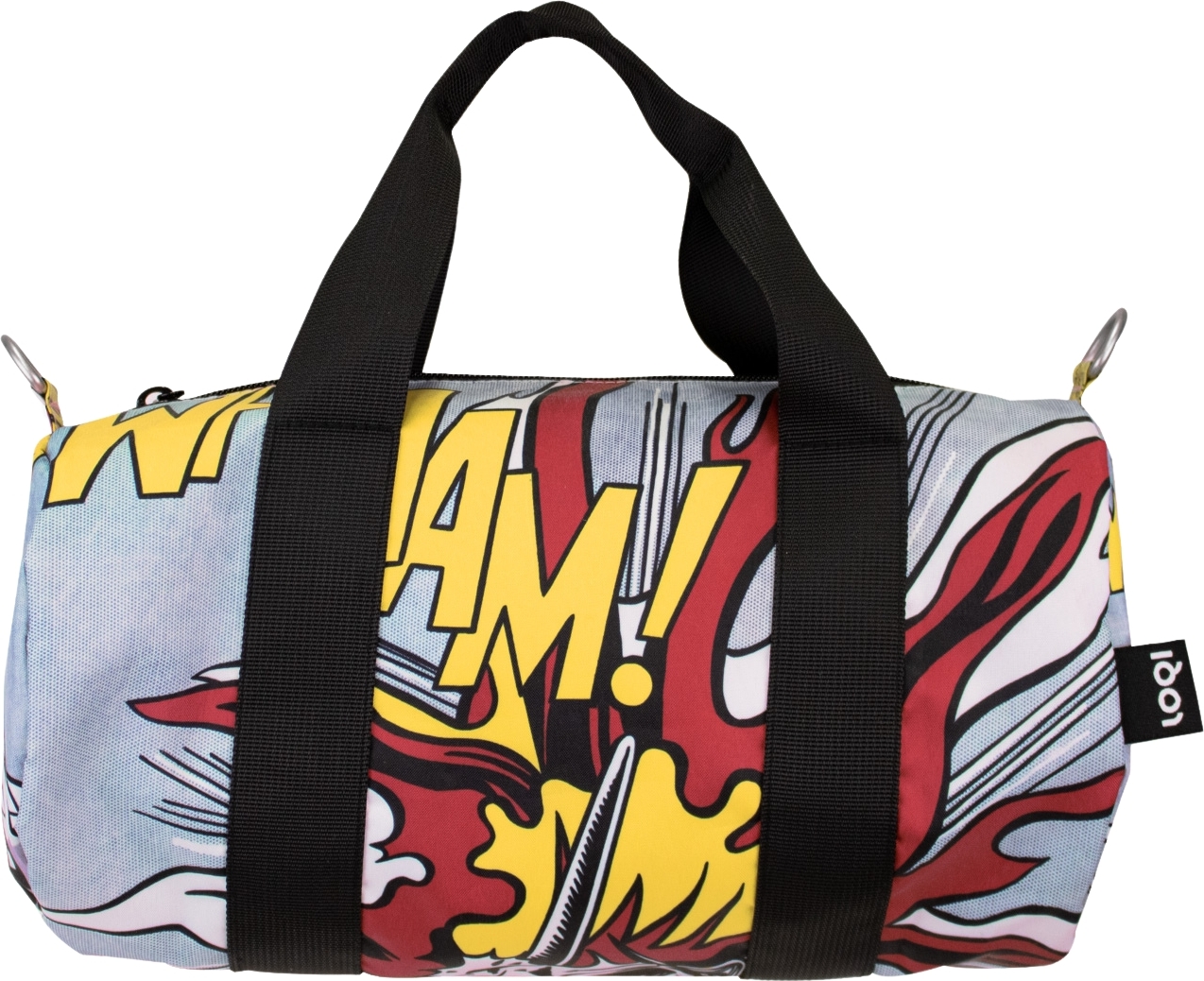 Torba LOQI Weekender Museum Roy Lichtenstein Whaam! mini z recyklingu