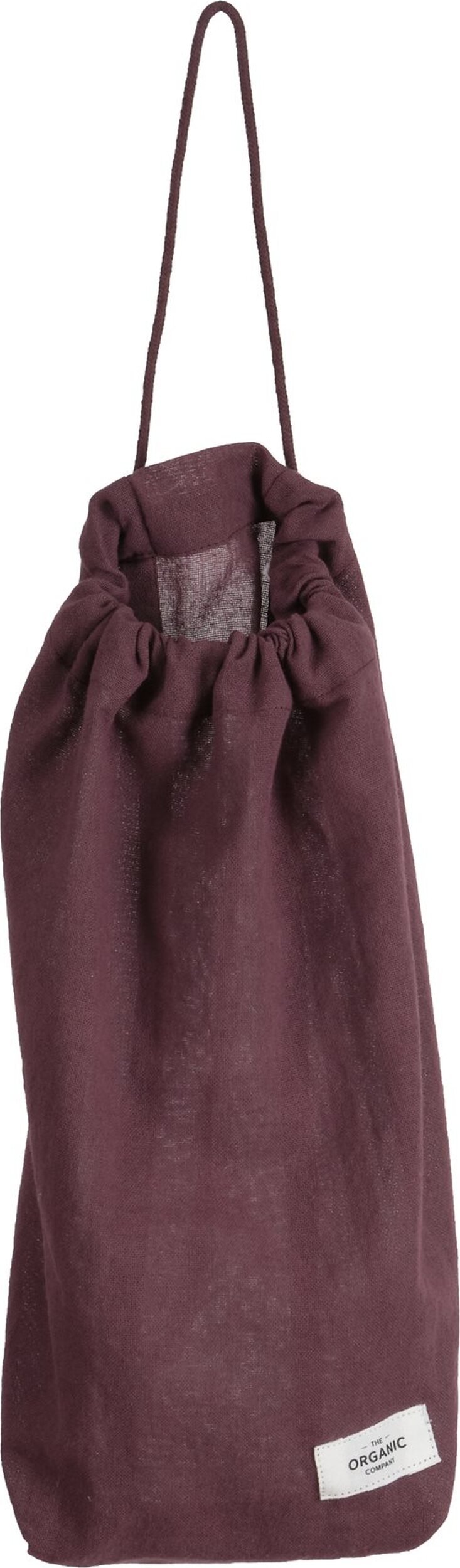 Worek na warzywa lub owoce The Organic Company M burgundowy