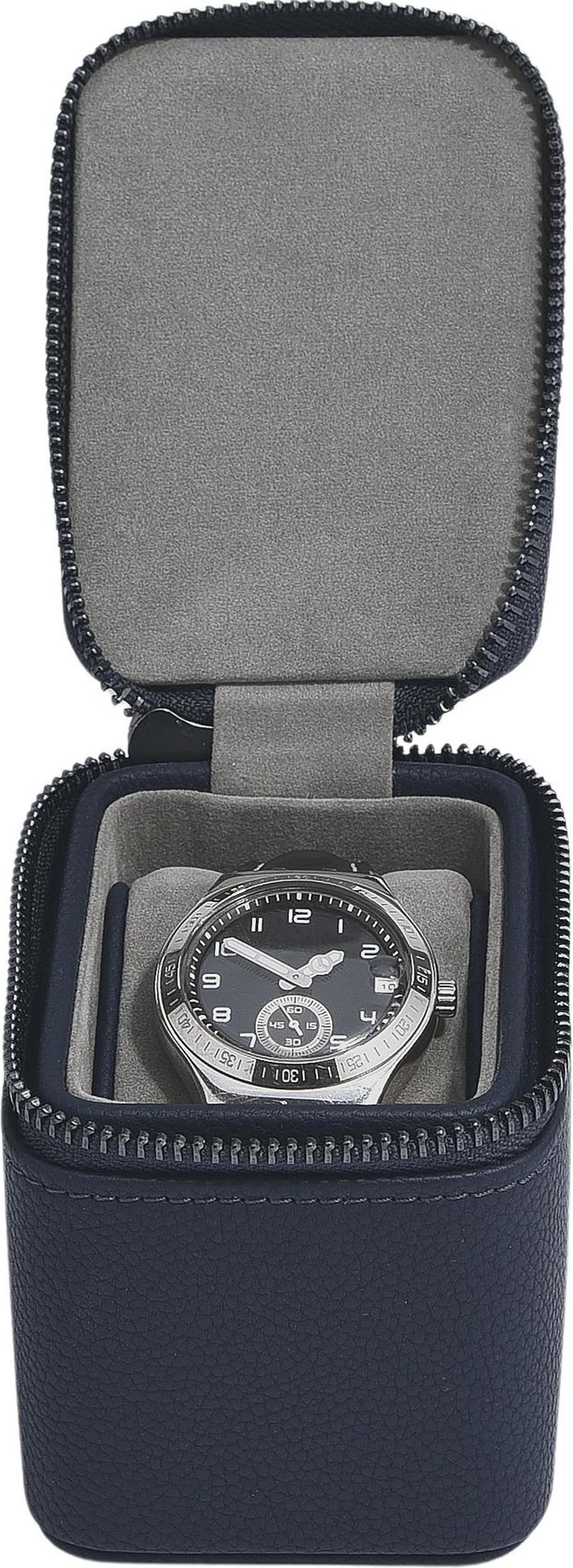 Pudełko na zegarek Stackers granatowe