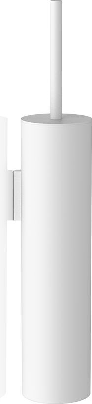 Szczotka do WC Mikado biały mat ścienna