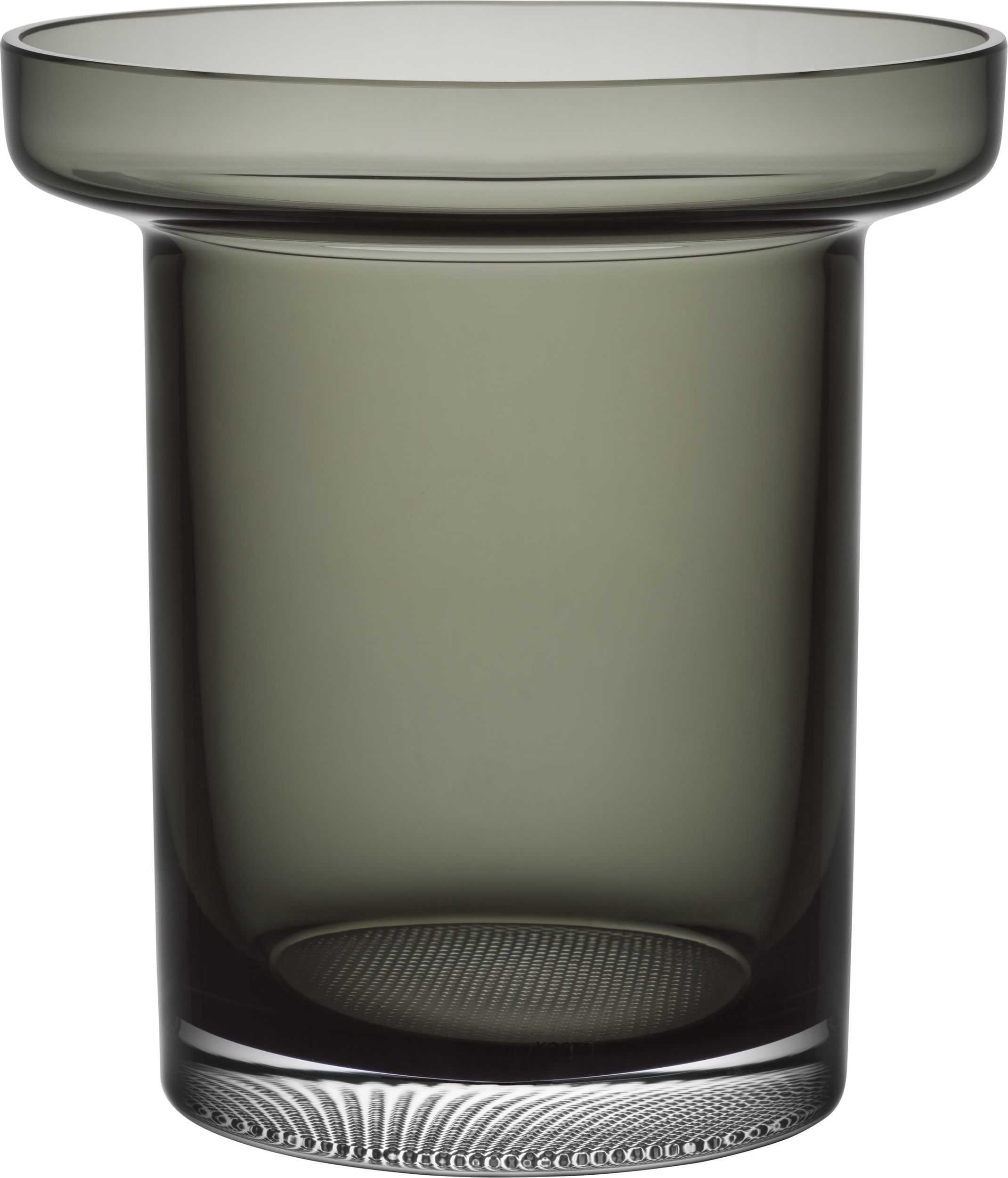 Wazon Limelight Tulip 19,5 cm przydymiony szary