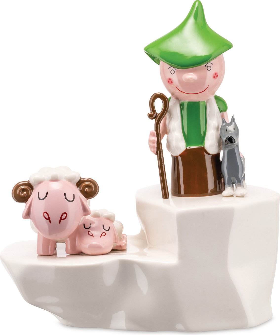 Figurka świąteczna Alessi kamień