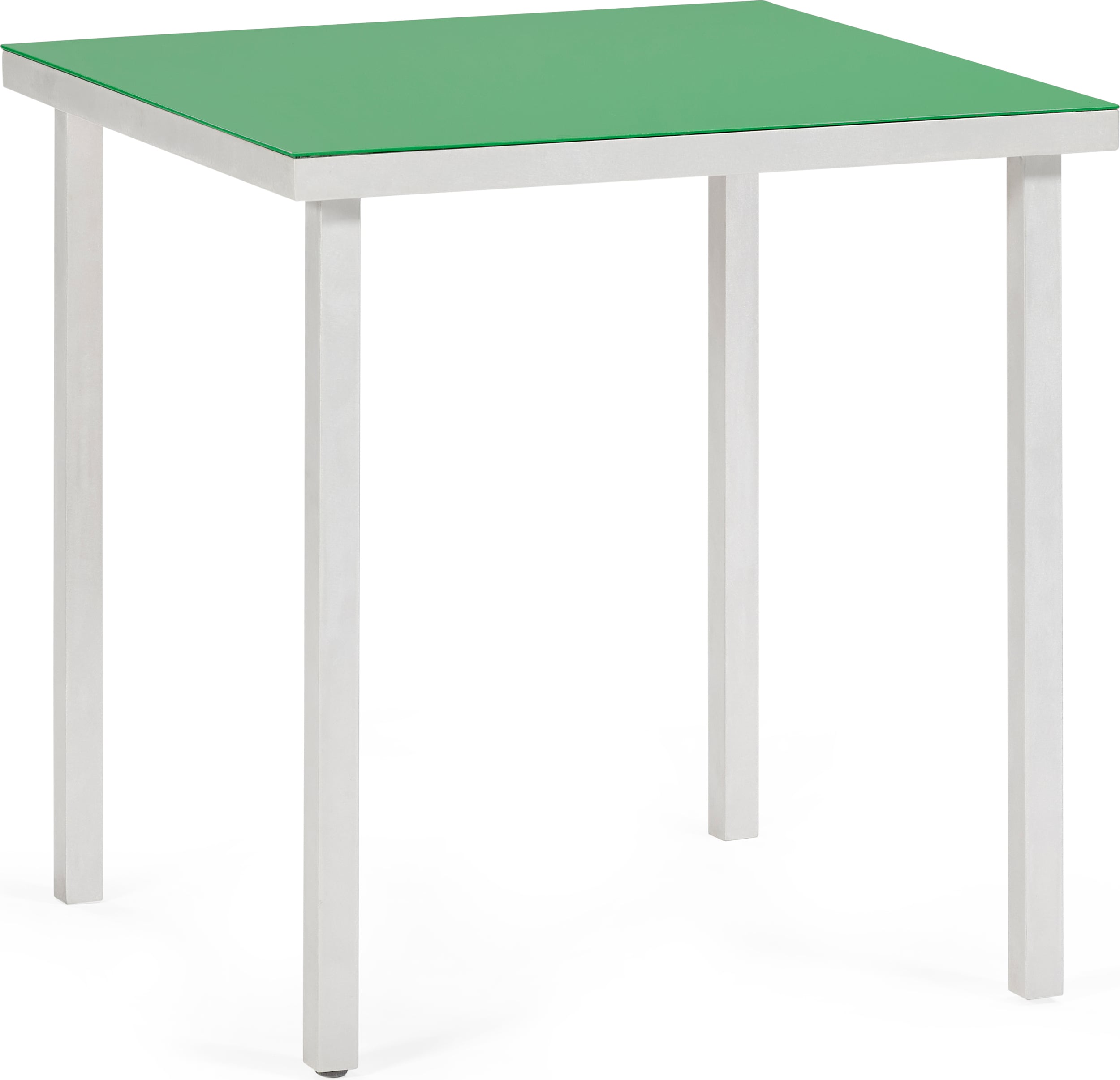 Stół ogrodowy Alu 85 x 85 cm zielony