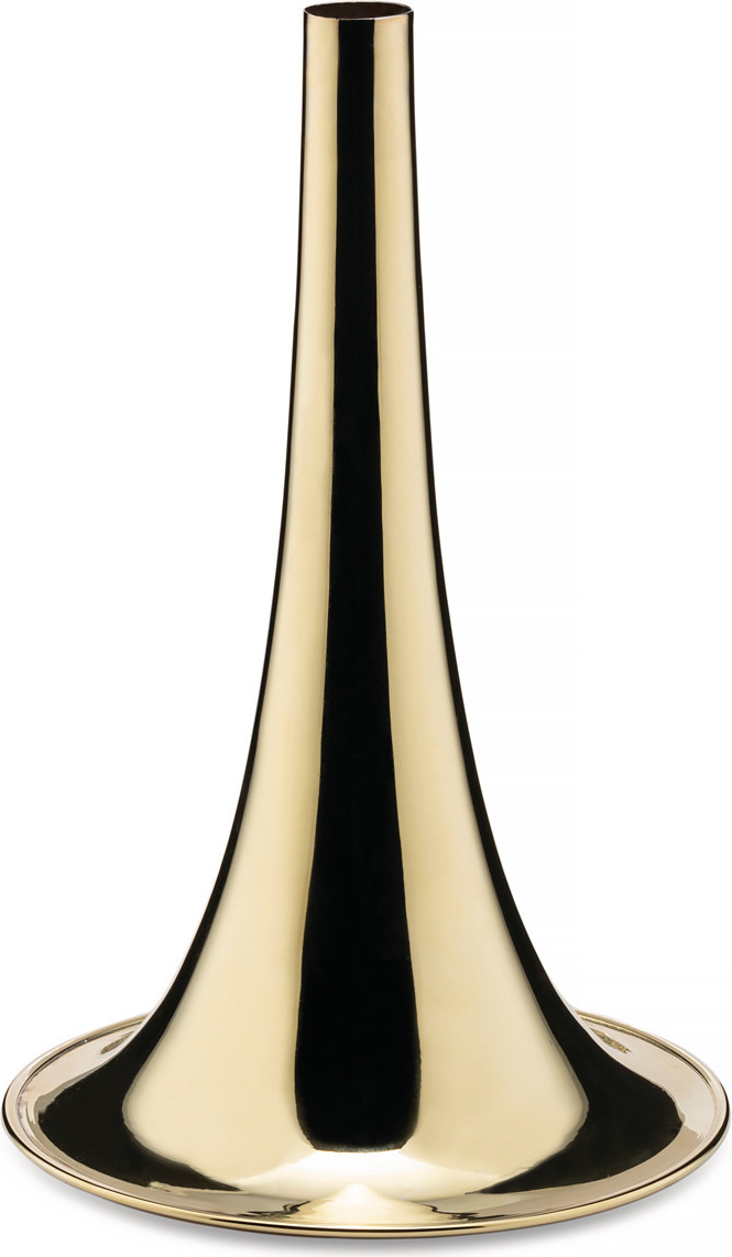 Wazon Il Tornitore Matto Trumpet wąski mosiężny