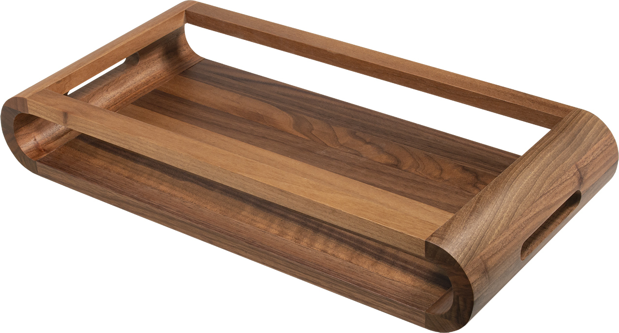 Taca do serwowania Vasd 43 cm z drewna orzechowego