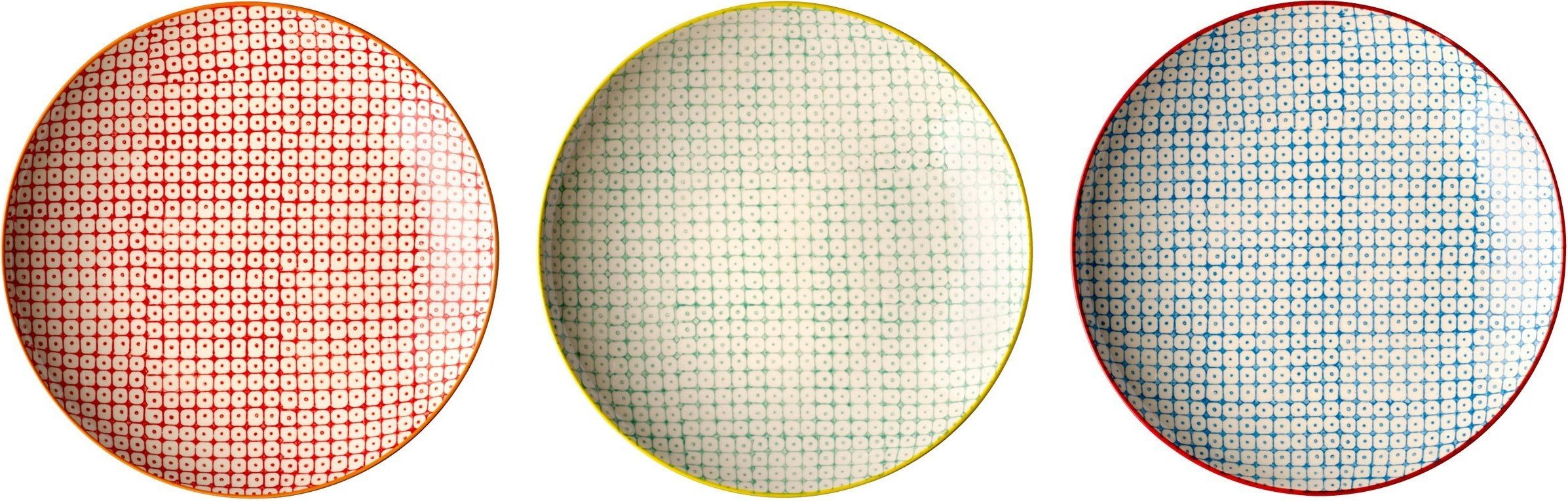 Talerze Carla 25 cm 3 szt.