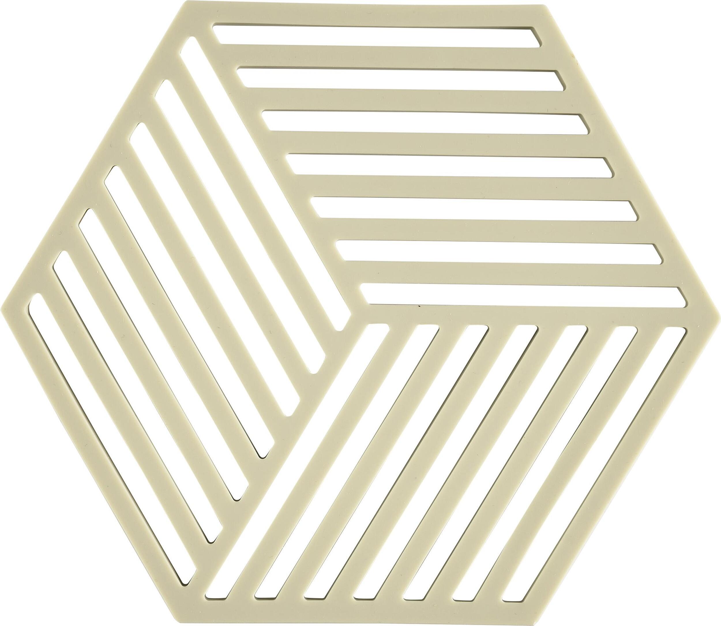 Podstawka pod gorące naczynia Hexagon gruszkowa zieleń