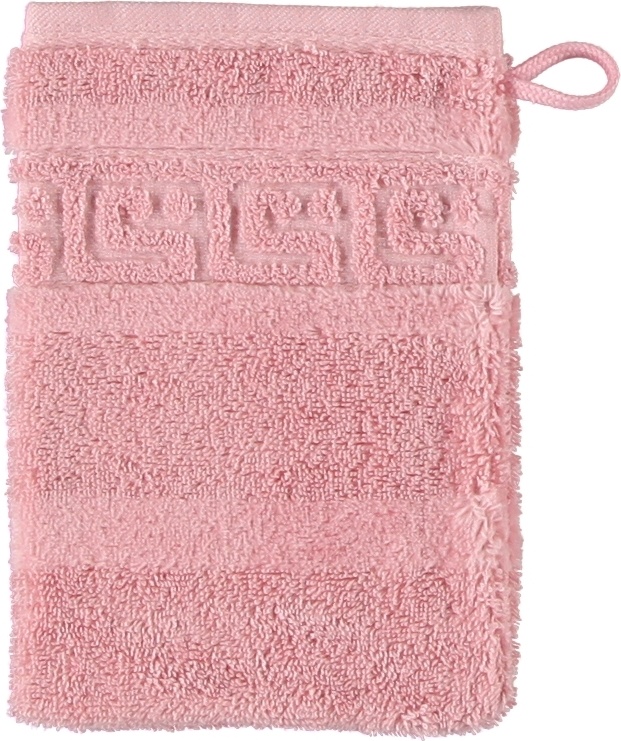 Rękawica kąpielowa Noblesse 16 x 22 cm jasnoróżowa