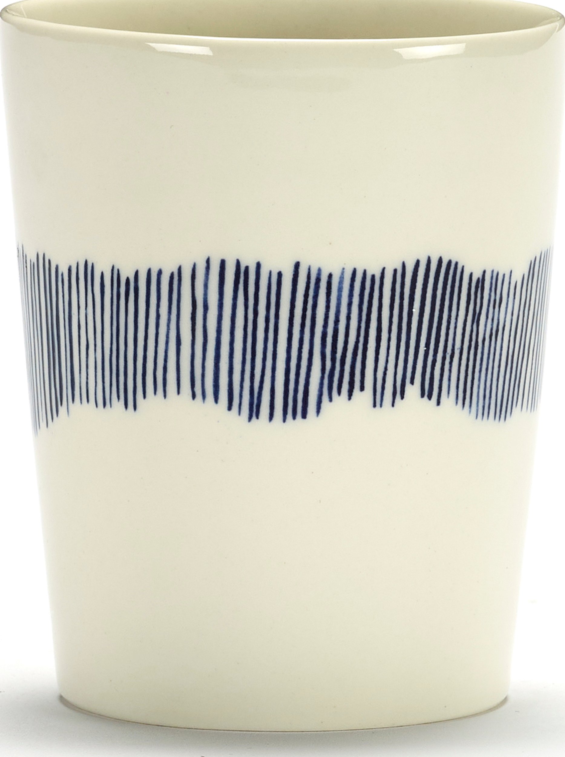 Kubek do herbaty Feast 330 ml biało-niebieski