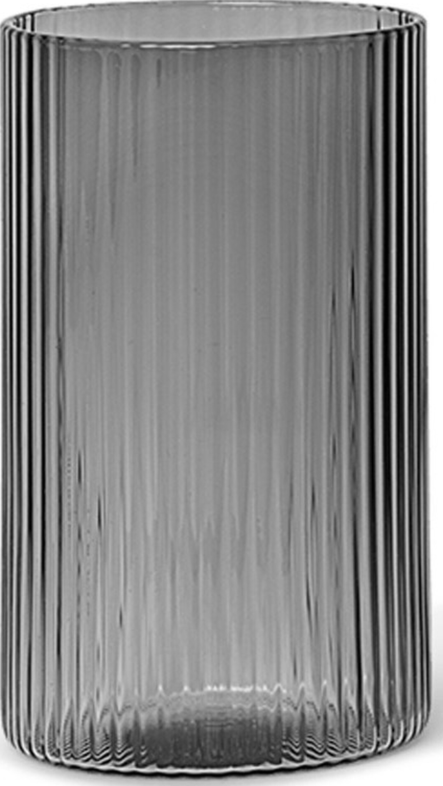 Szklanki Ripple przydymione 4 szt.