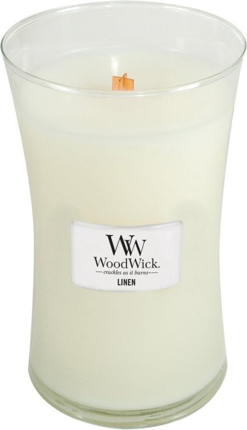 Świeca Core WoodWick Linen duża