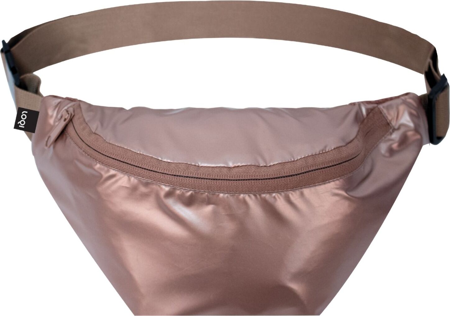 Saszetka Metallic różowe złoto