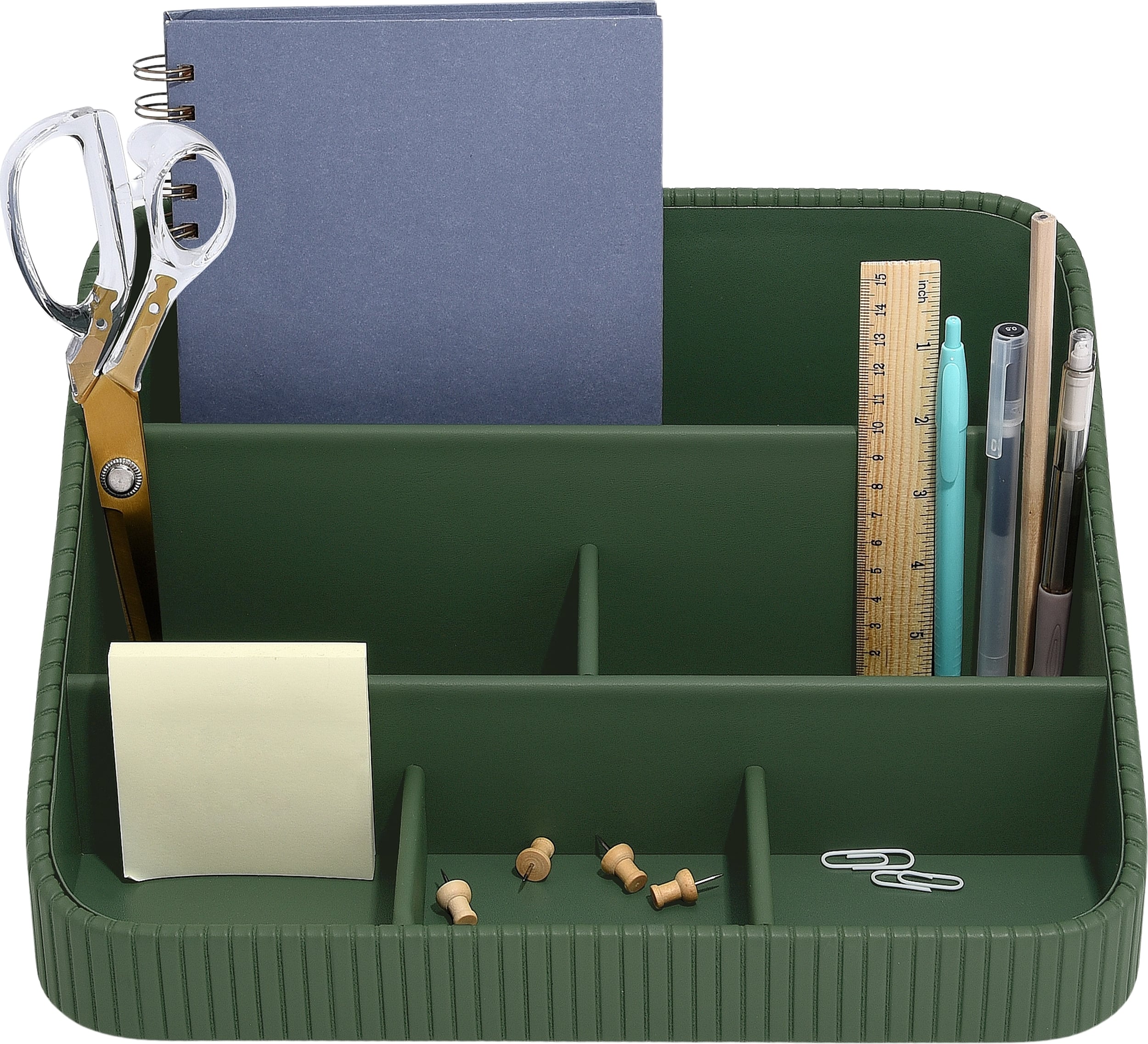 Organizer na biurko Stackers 25 x 33 cm szmaragdowy