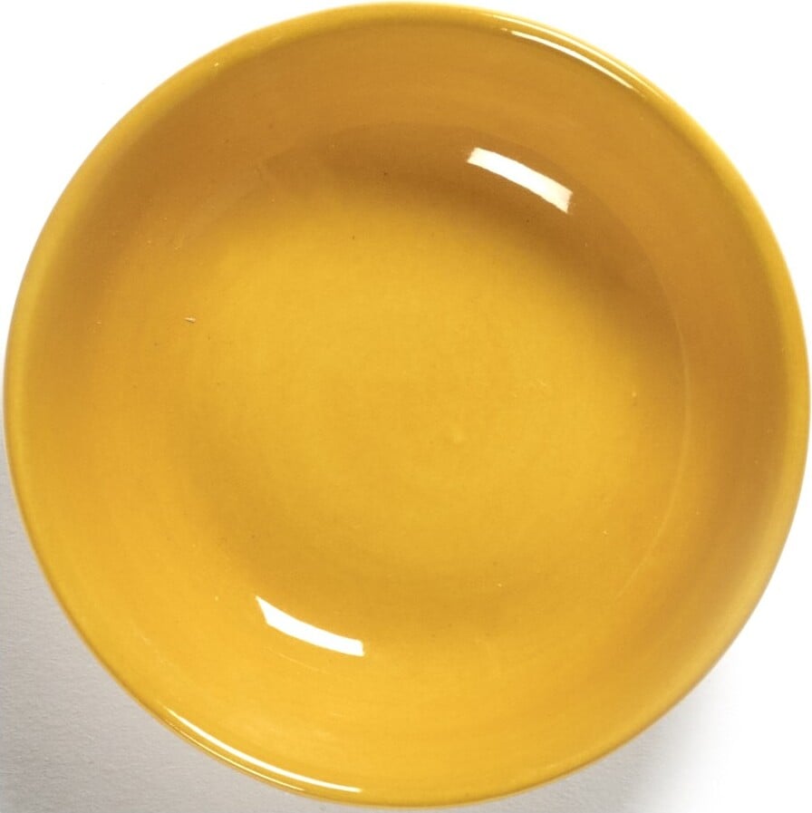 Miseczki na przekąski Feast 7,5 cm żółto-białe 8 szt.