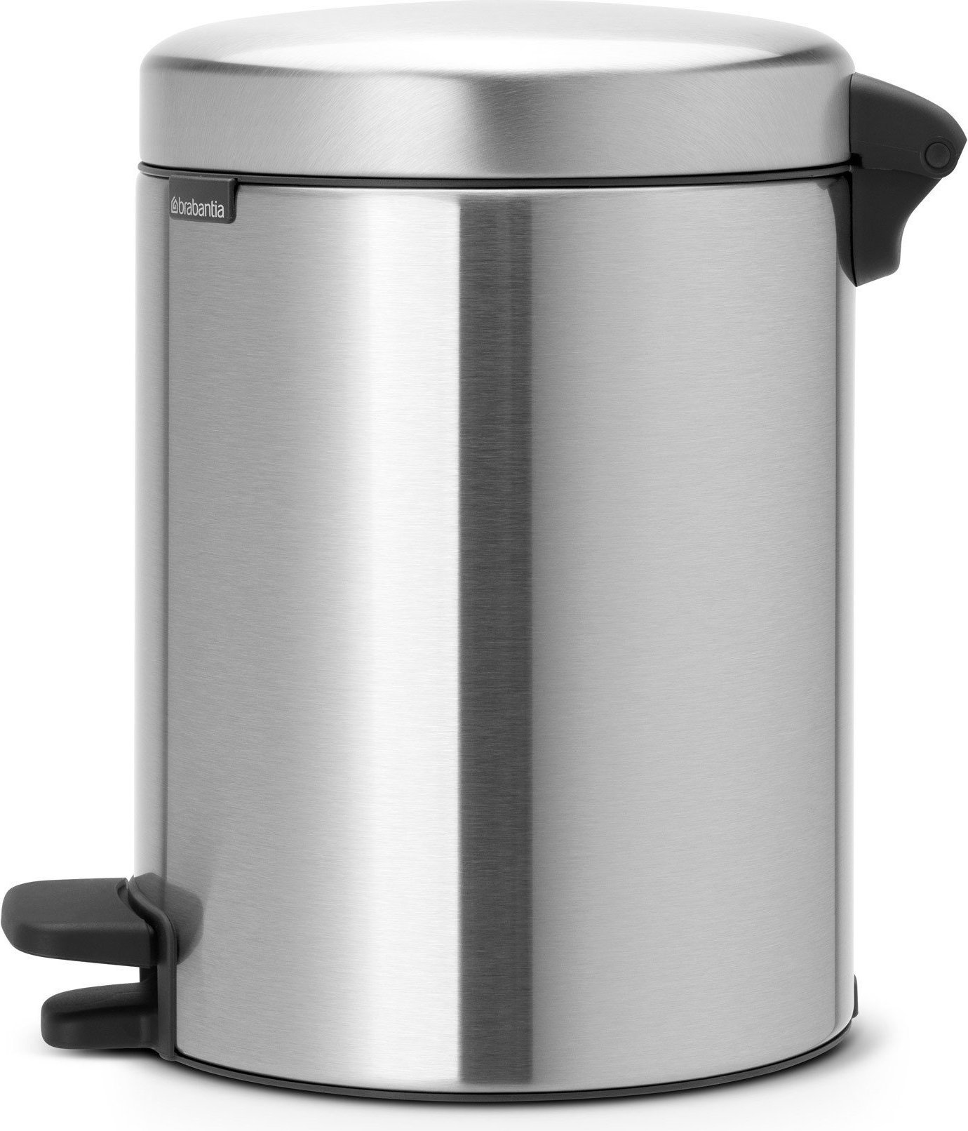 Kosz na śmieci pedałowy NewIcon 5l stal matowa