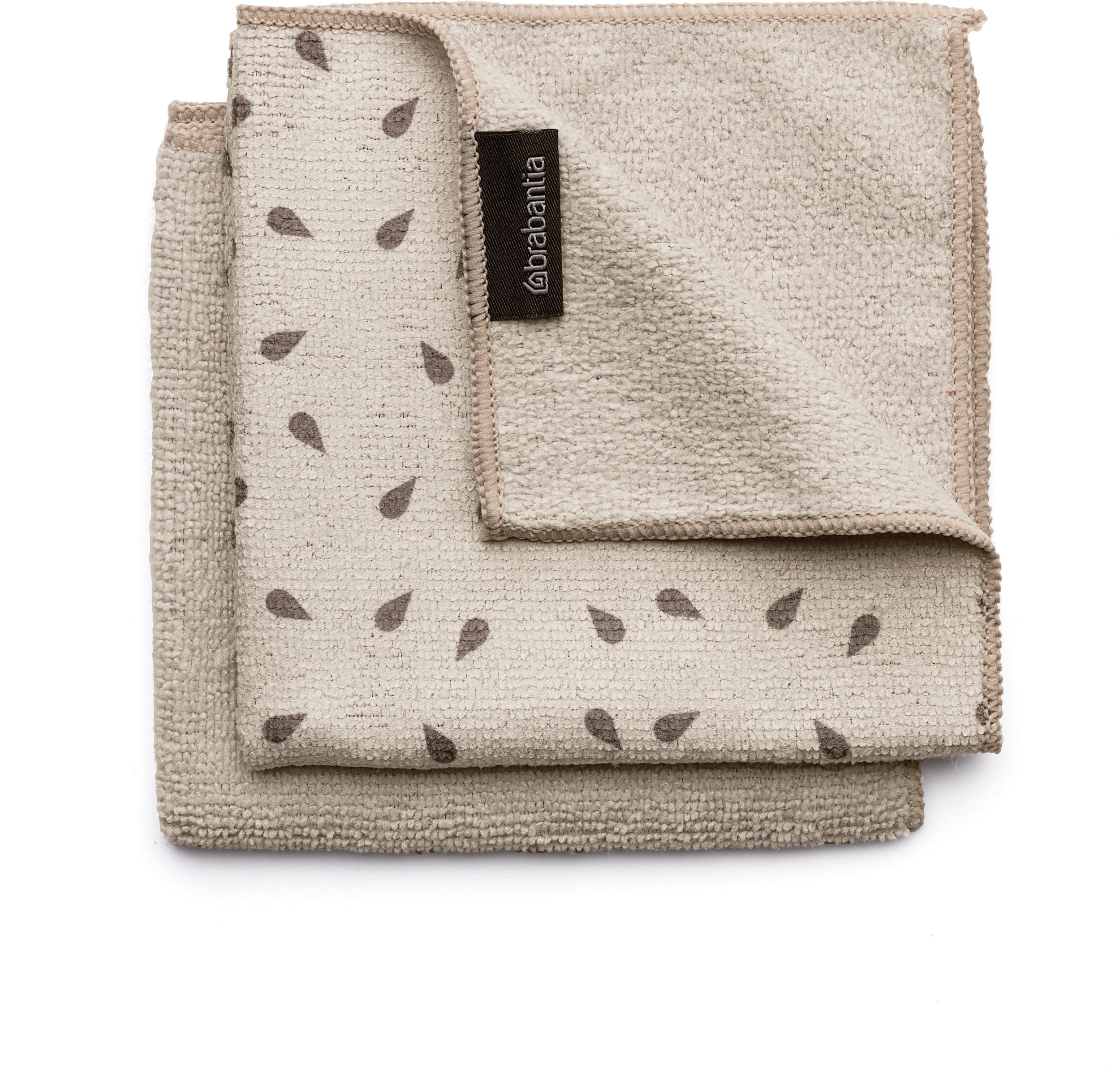 Ścierki z mikrofibry Brabantia beżowe 2 szt.