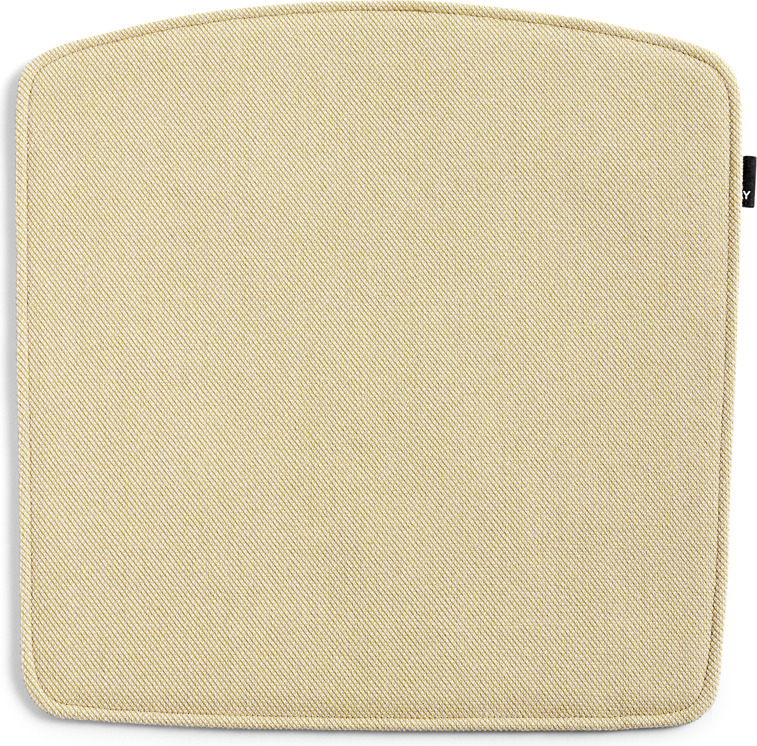 Poduszka na krzesło Elementaire 40 x 40,5 cm jasnożółta