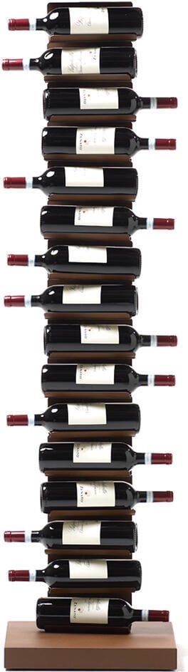 Stojak na wino Ptolomeo 155 cm brązowy