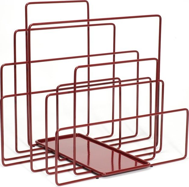 Stojak na magazyny i książki Random winny