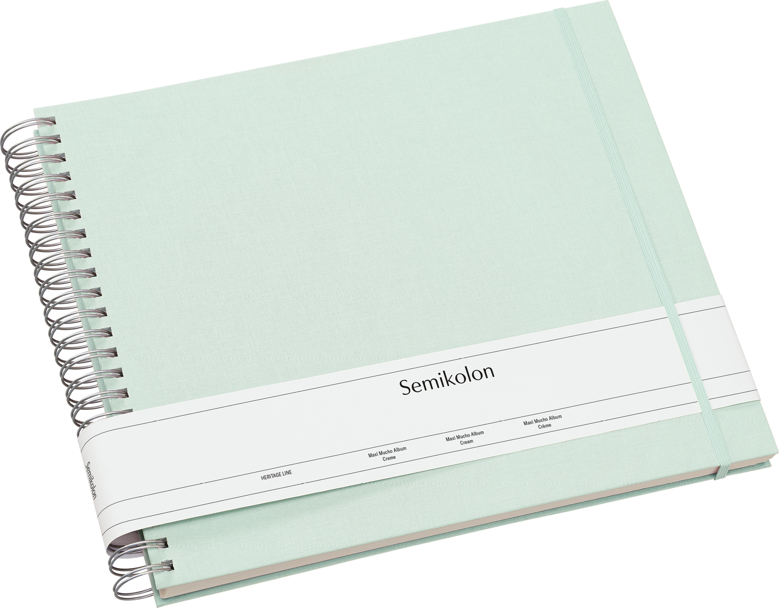 Album na zdjęcia Uni Maxi Mucho miętowy z białymi kartami