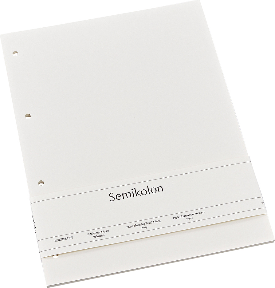 Strony uzupełniające do albumu na zdjęcia Photograph 4 Ring kość słoniowa 20 szt.