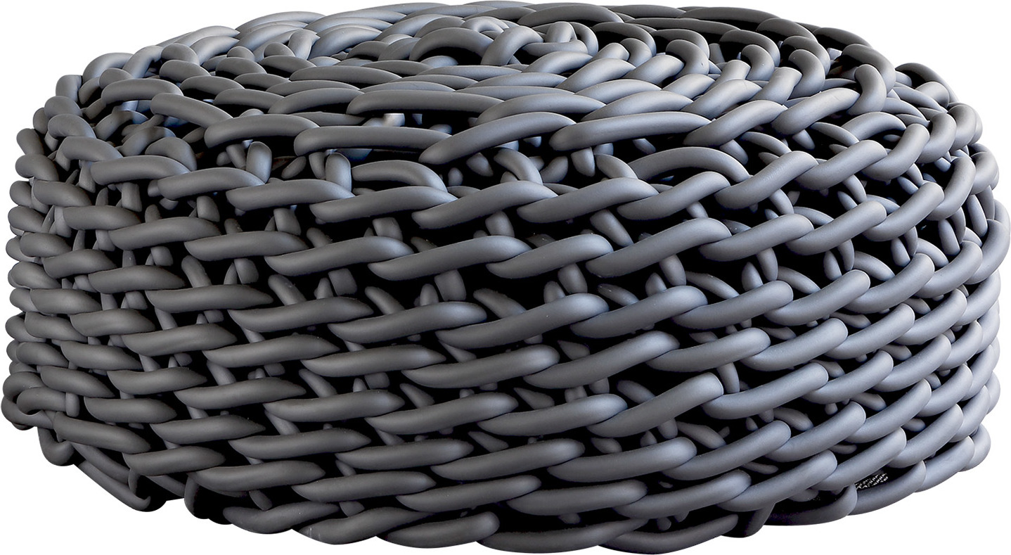 Puf Rebels 100 cm ciemnoszary