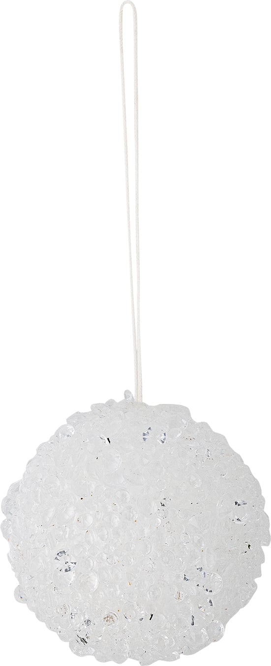 Bombka Nicolet 6 cm biała