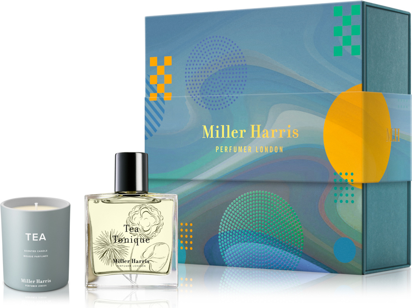 Woda perfumowana i świeca Miller Harris Miller Harris Tea Tonique w zestawie prezentowym 2 el.