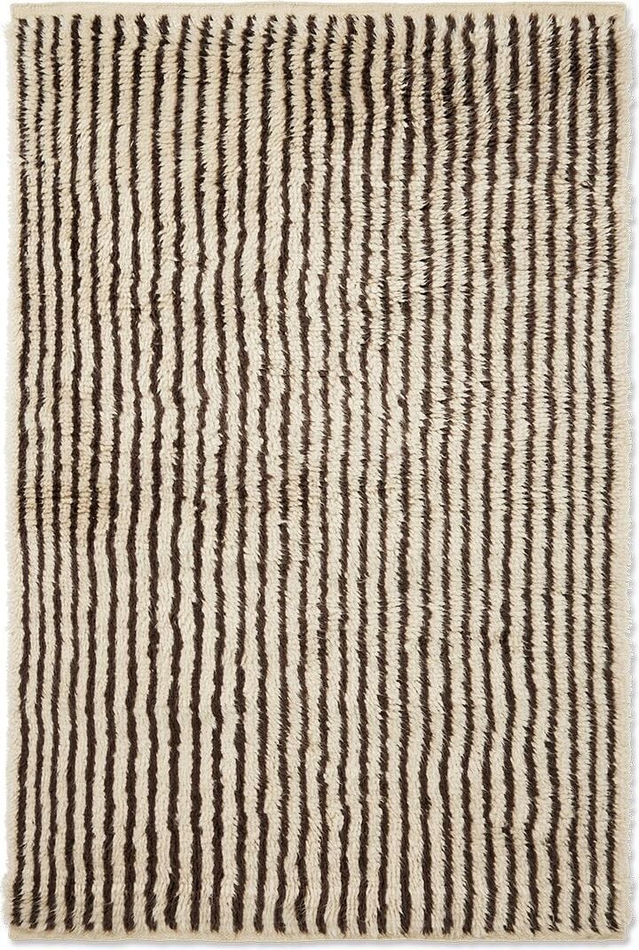 Dywan Kami 120 x 180 cm ciemnobrązowy