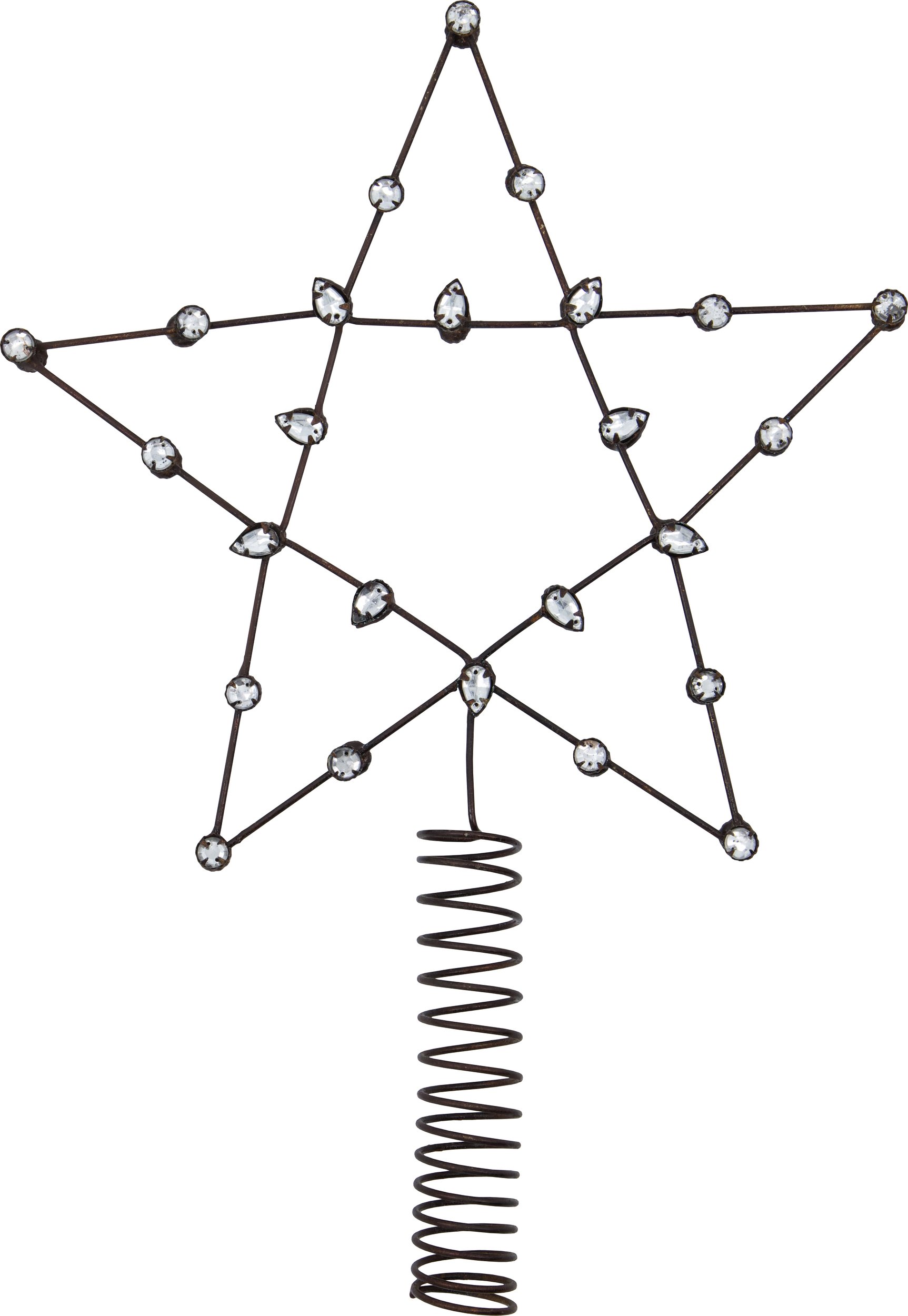 Gwiazda na czubek choinki HDConnect czarna