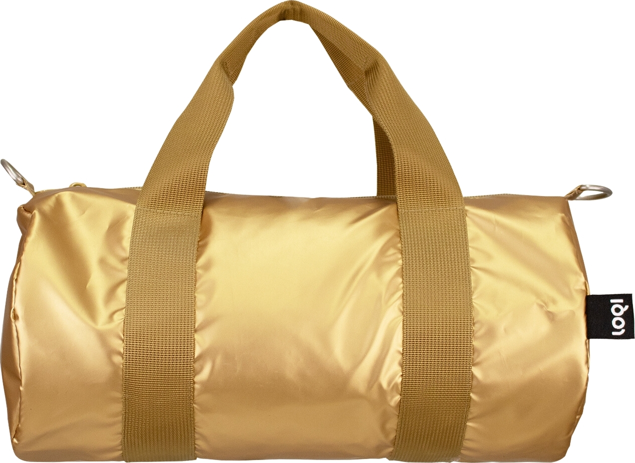 Torba LOQI Weekender Metallic mini złota