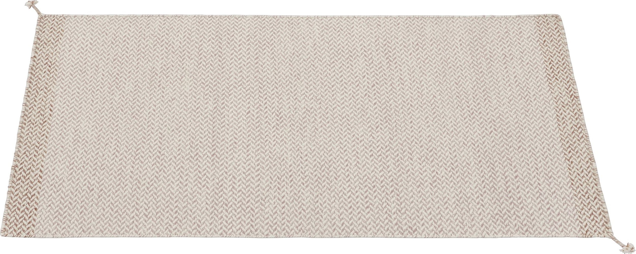 Dywan Ply 85 x 140 cm jasnoróżowy