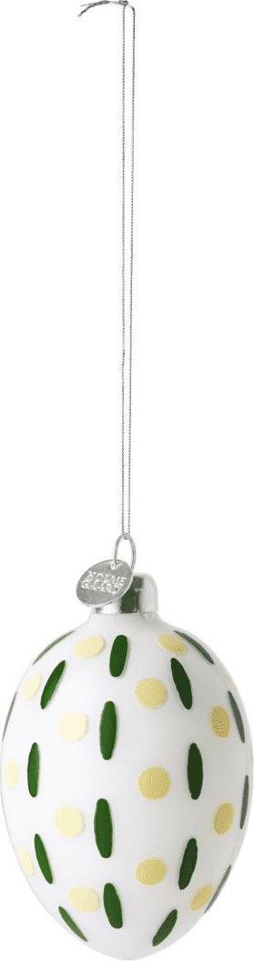 Dekoracja wisząca Souvenir Easter 7,5 cm żółto-zielona