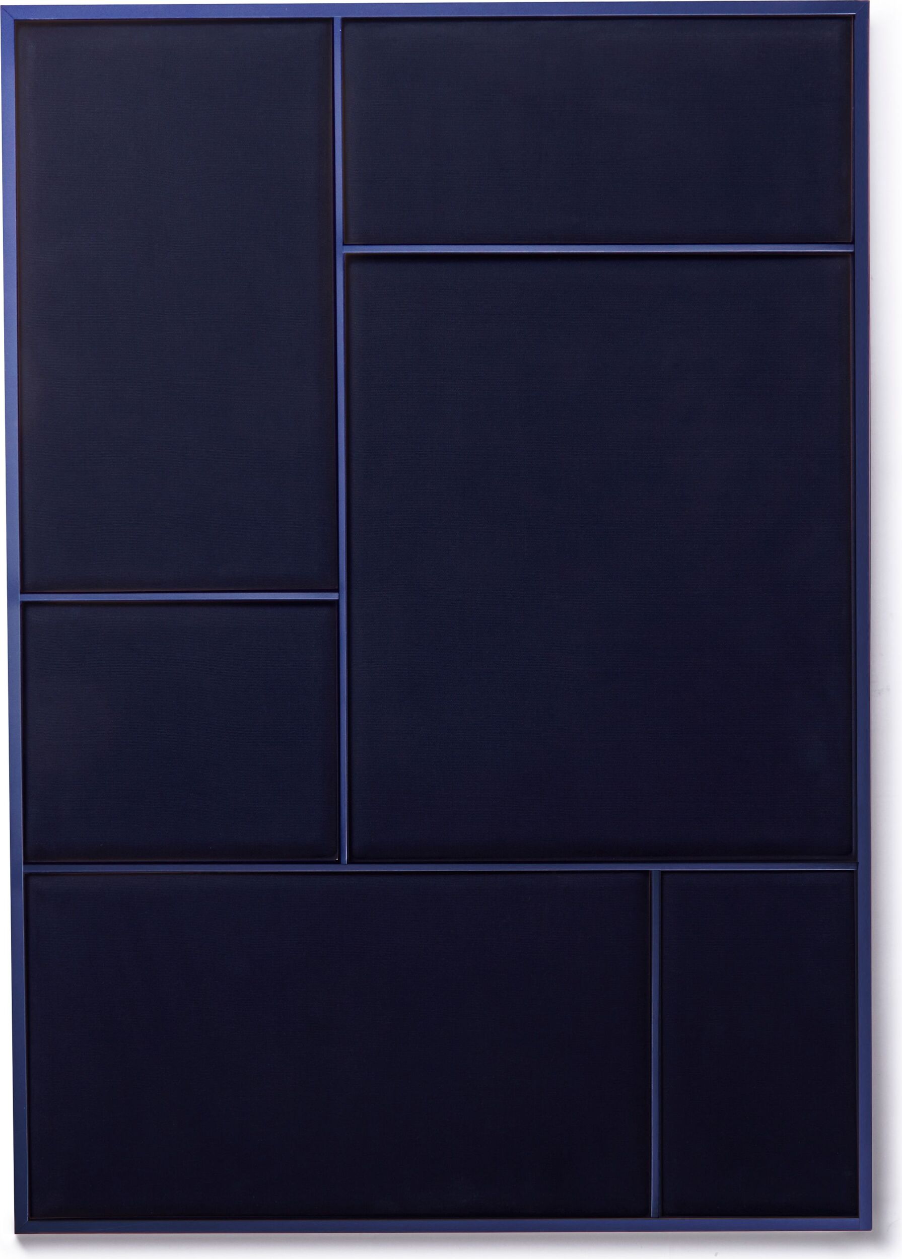 Tablica ścienna tapicerowana Nouveau Pin L niebieska