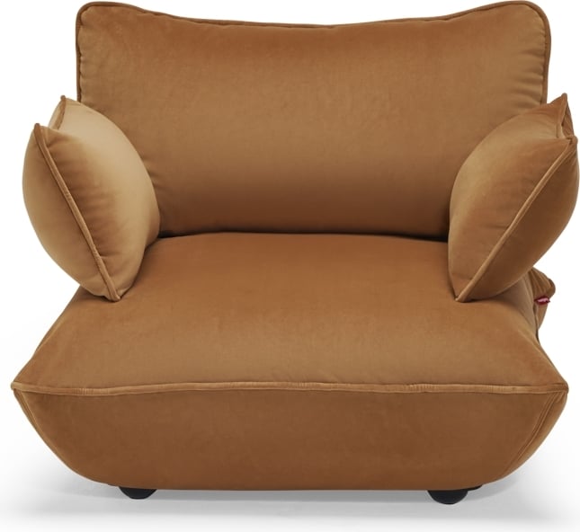 Sofa jednoosobowa Sumo Velvet migdałowa