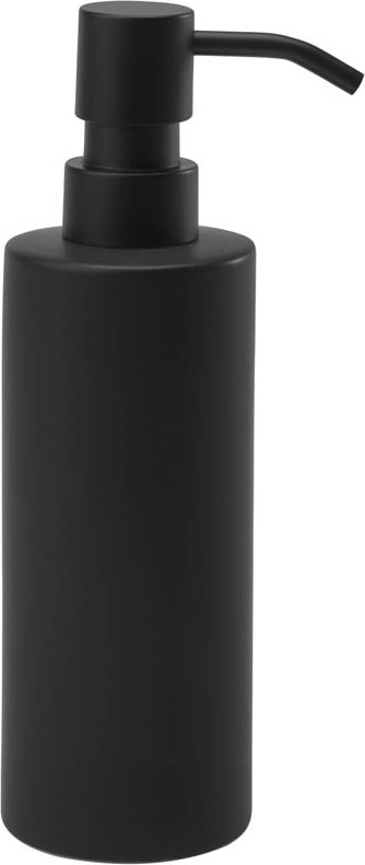 Dozownik do mydła Forte 20 cm czarny
