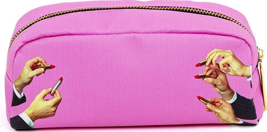 Kosmetyczka Toiletpaper Lipstick Pink 20,5 x 7 cm