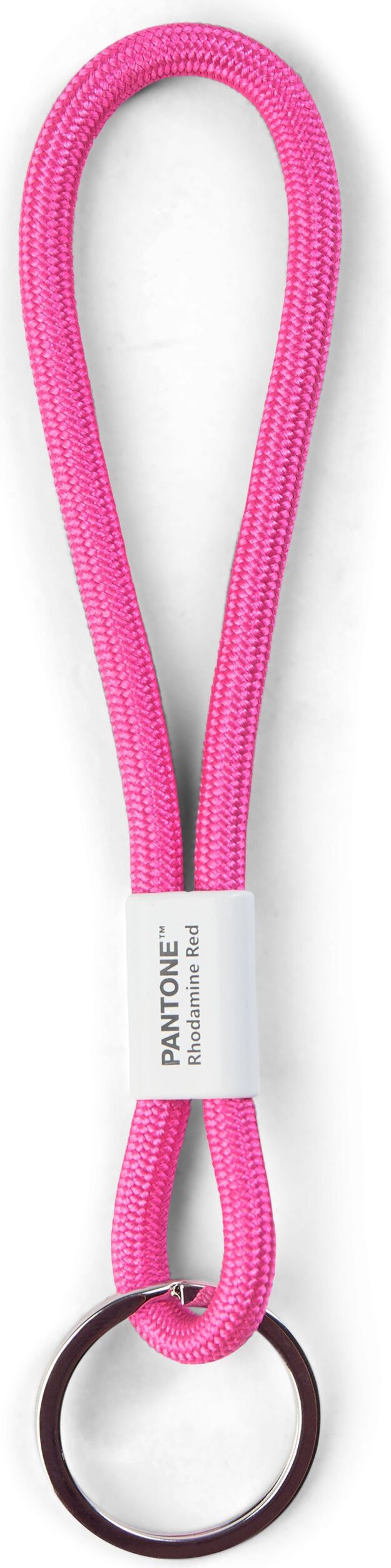 Smycz do kluczy Pantone krótka różowa