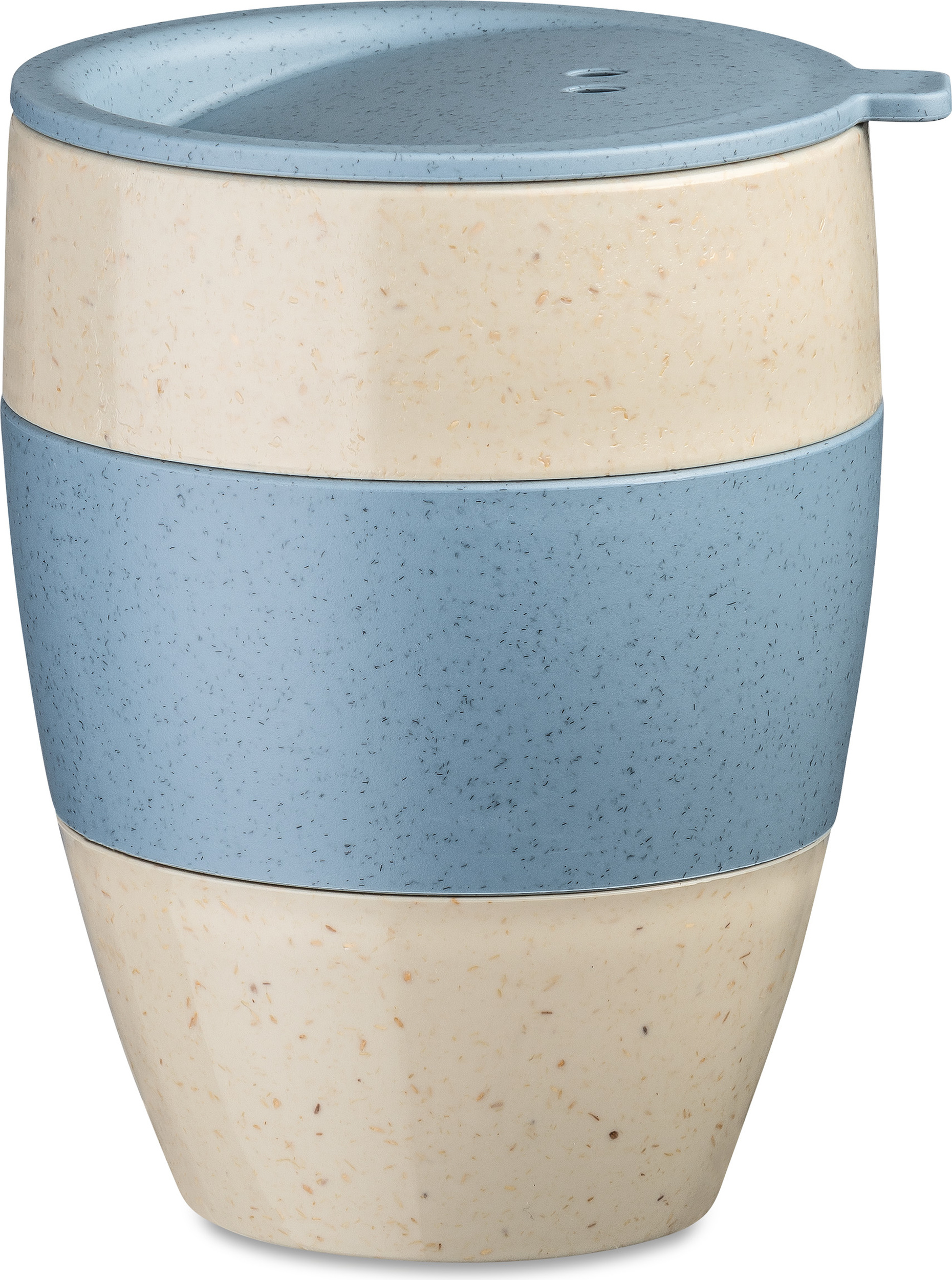 Kubek termiczny Aroma To Go 2.0 Organic Nature 400 ml błękitny