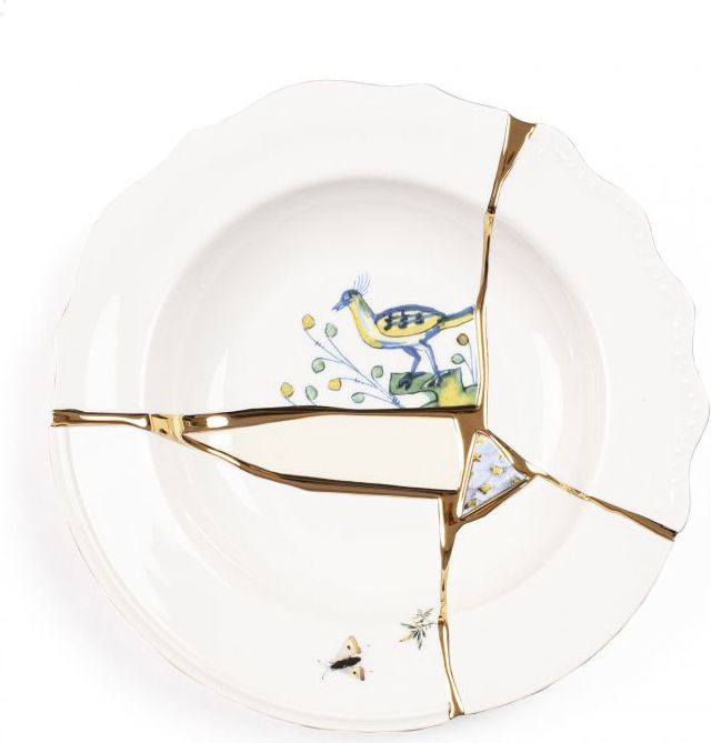 Talerz głęboki Kintsugi n-1