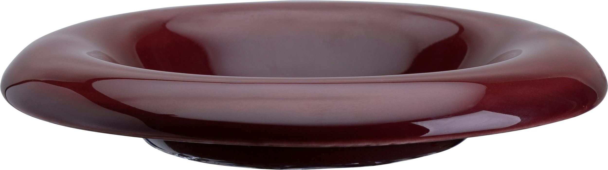 Podstawka pod doniczkę Lily 8 cm burgundowa