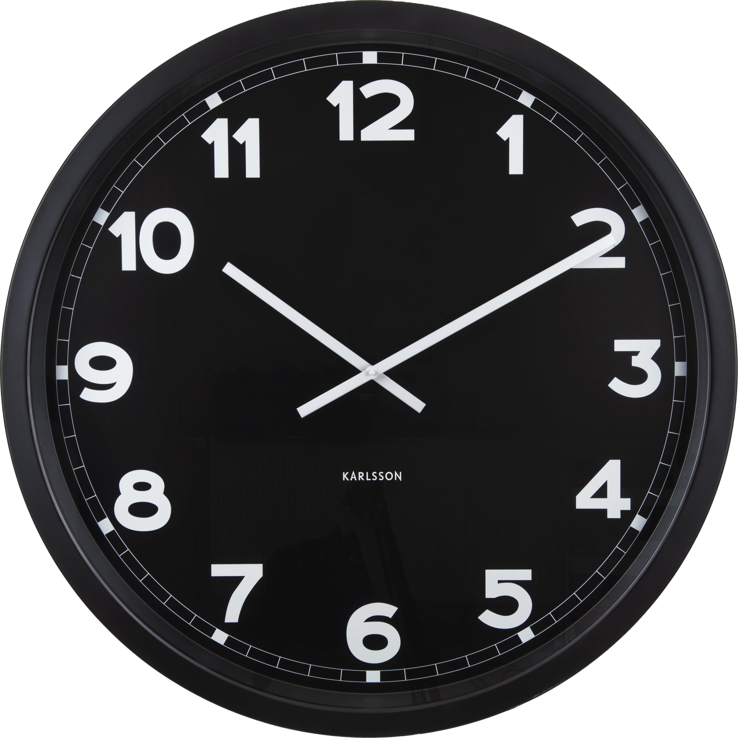 Zegar ścienny New Classic 80 cm czarny