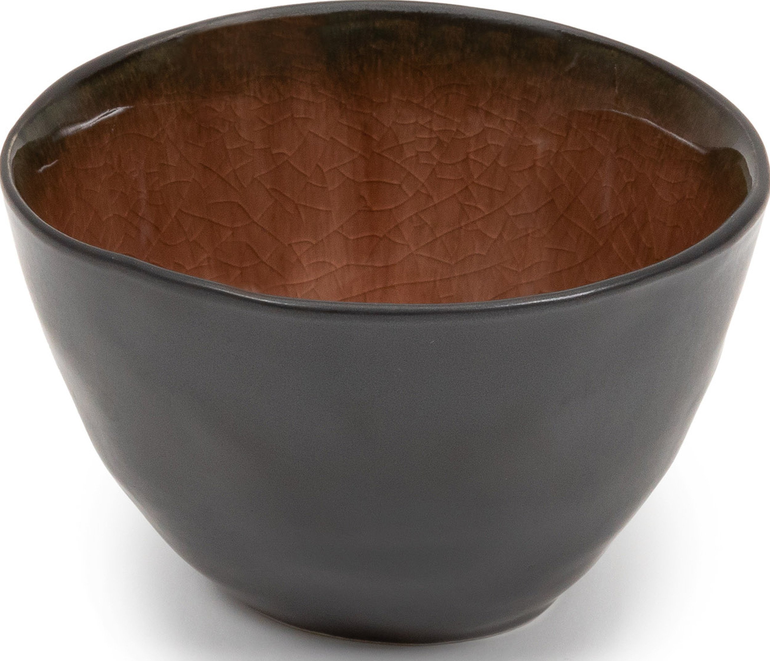 Miska Pure 10,2 cm brązowa