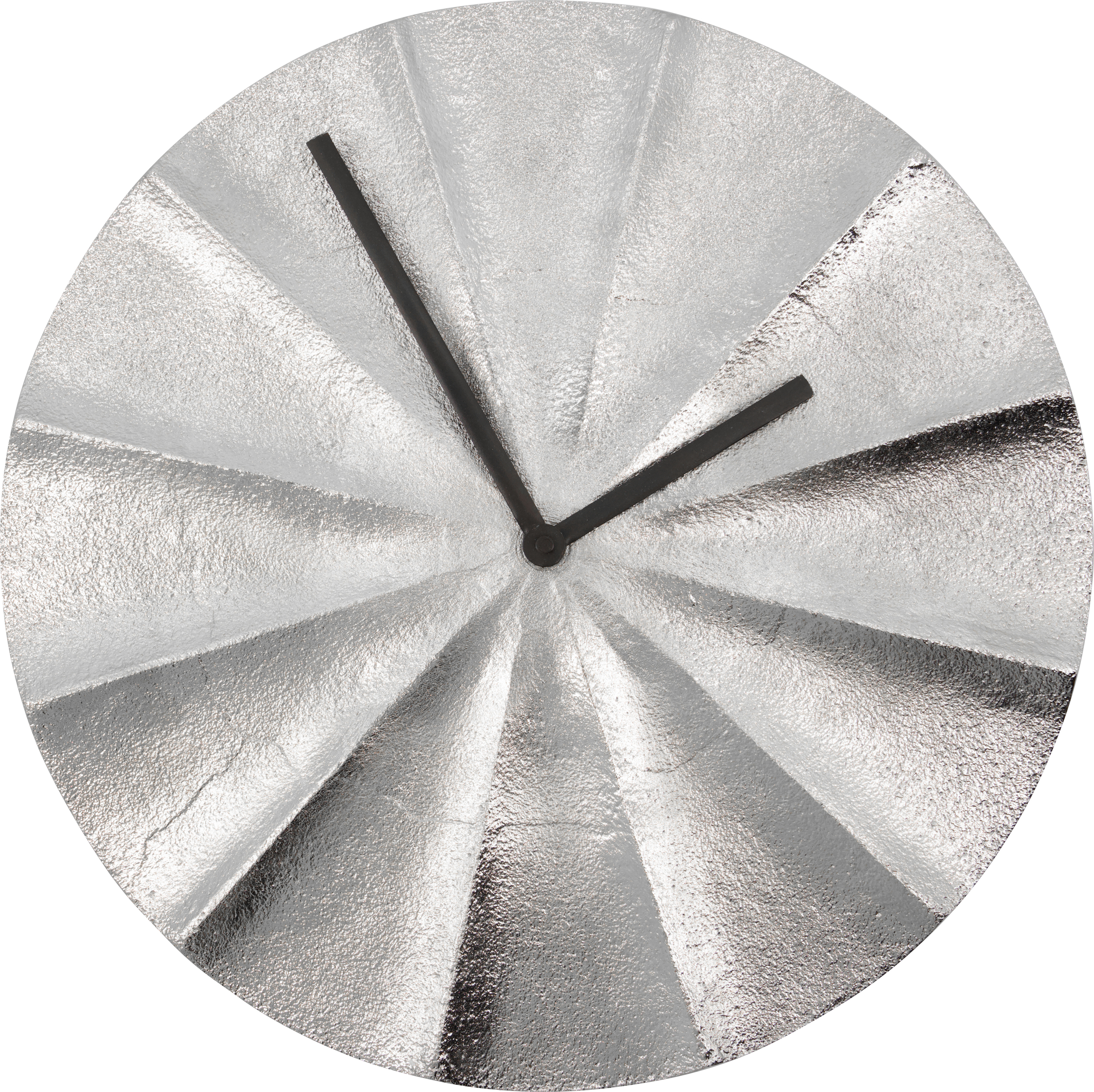 Zegar ścienny HDShow srebrny