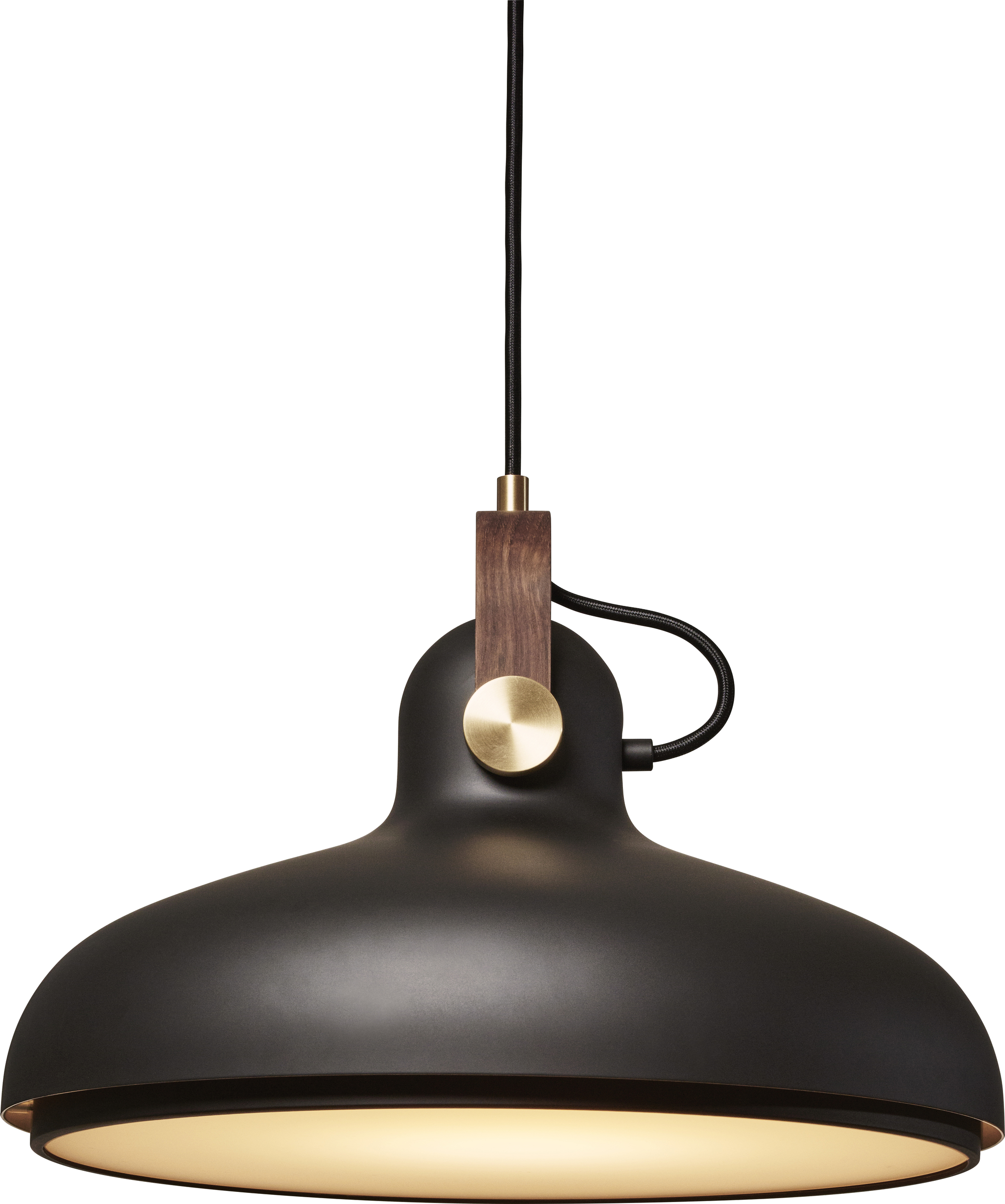 Lampa wisząca Carronade czarna 40 cm