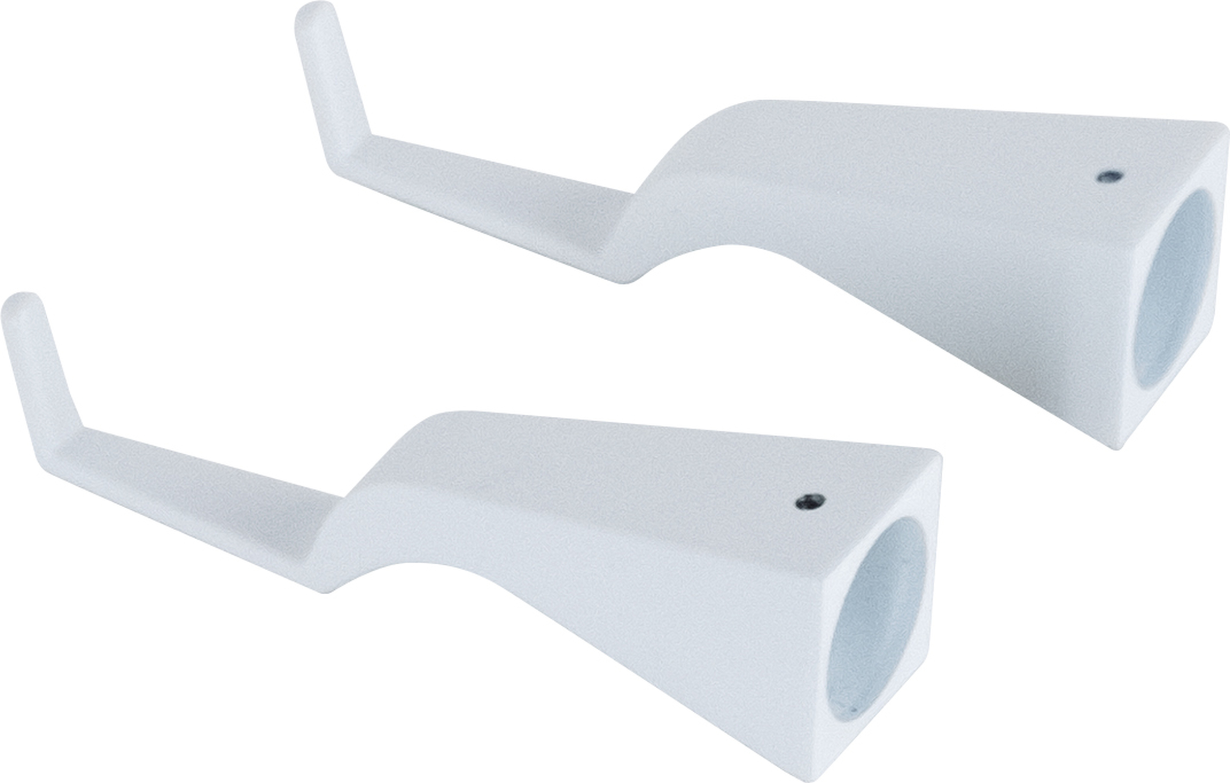 Zawieszenie ścienne do lampy modułowej Pencil białe poziome 2 el.