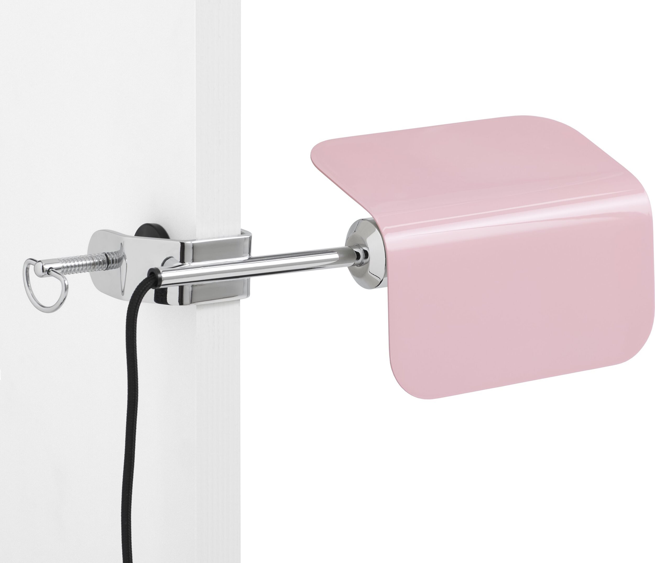 Lampka Apex jasnoróżowa z klipsem